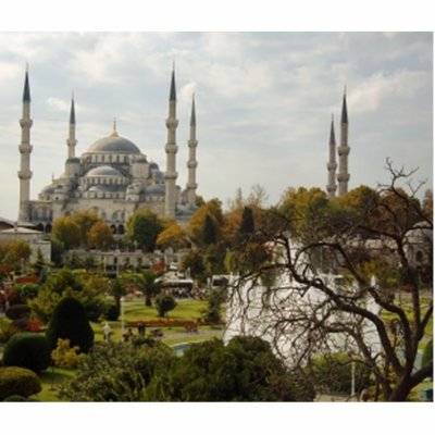 Blue Mosque Acrylic Cut Outs by VectorGraphics