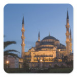 Blue Mosque, Sultanhamet Area, Istanbul, Turkey Square Stickers