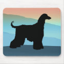 Blue Mountains Afghan Hound mousepads