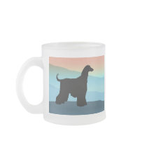Blue Mountains Afghan Hound Mug