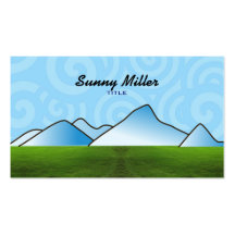 Blue Mountains Business Cards