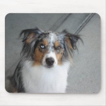 blue mouse pad