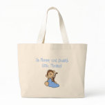 Blue Mummy and Daddy's Monkey bags