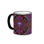 Blue Mushroom #12 Coffee Mugs