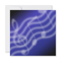 Blue Music Invites