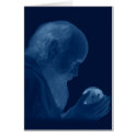 Blue Mystic - The World in our Hands Greeting Card