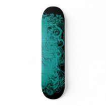 Blue n' Black Skateboard Deck