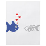 blue nekrophiliac fish icon flyers