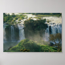 Blue Nile Falls, Ethiopia Print