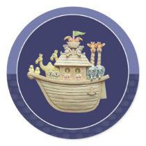 Blue Noah's Ark stickers