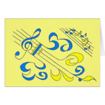 Blue Notes Cards
