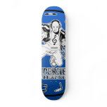 Blue "Notes" Skateboard
