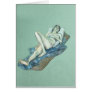 Blue Nude Greeting Cards