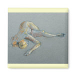 Blue Nude Magnets
