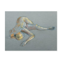 Blue Nude Post Card