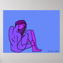 Blue Nude. Posters