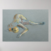 Blue Nude Print