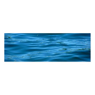 Blue Ocean Water by JayAtZazzle