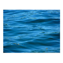 Blue Ocean Water Postcard