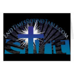 Blue on Black Rising Sun Cards