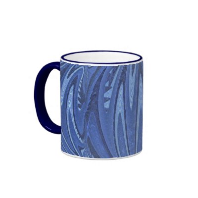 blue orb mug by DonnaGrayson