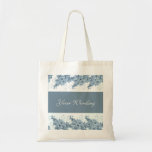 Blue orchids tote bags - customise