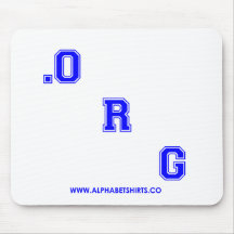 Blue ORG Mousepad