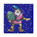 Blue Ornament and Santas Elf magnets