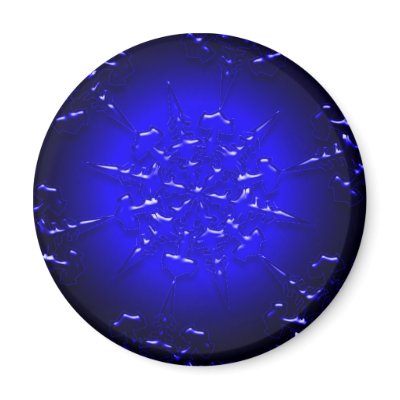 Blue Ornament Magnet by TrevorDS