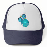 BLUE ORNAMENTS by SHARON SHARPE hats