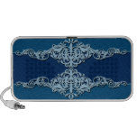 Blue Ornaments Speakers