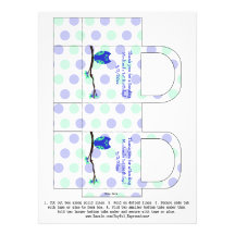 Blue Owl 1st Birthday Favour Boxes Personalised Announcements