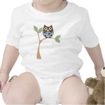 Blue Owl Baby Baby Creeper