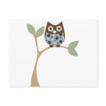 Blue Owl Baby postcards