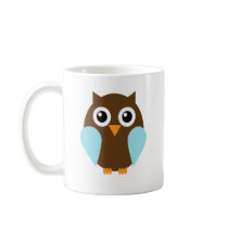 Blue Owl Coffee Mug
