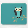 Blue Owl On Limb Mousepad