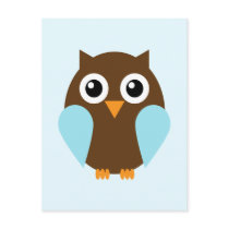 Blue Owl Postcards