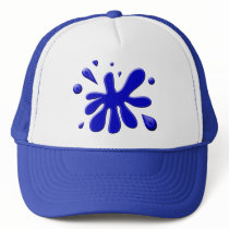 Blue Paint Splodge