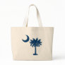 Blue Palmetto Bag