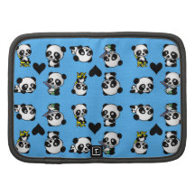 Blue Panda Pattern Planner