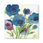 Blue pansies