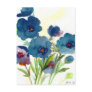 Blue pansies