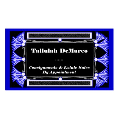 blue papyrus business card templates by wolffreeborn