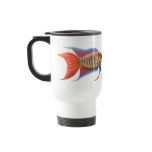 Blue Paradise Fish Travel Mug