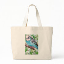 Blue Parakeet Bag