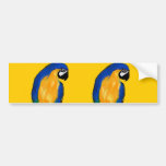 Blue Parrot Bumper Stickers