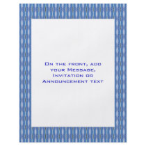 blue pattern