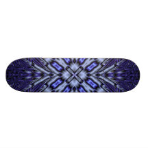 Blue Pattern Skate Decks
