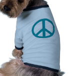 Blue Peace Sign Products pet clothing
