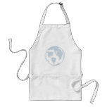 Blue Peace Symbol World Peace aprons